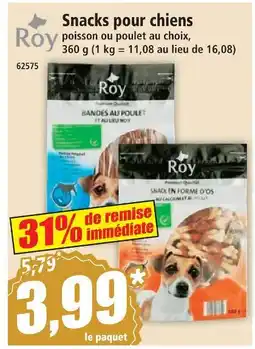 Norma Roy snacks pour chiens offre