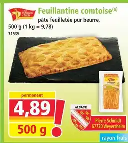 Norma Feuilletine comtoise offre