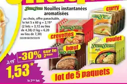 Norma Yum yum nouilles instantanées aromatisées offre