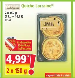 Norma L'atelier quiche lorraine offre