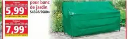 Norma Housse pour banc de jardin offre
