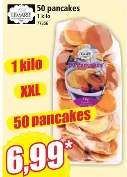 Norma Lemarie 50 pancakes offre