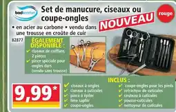 Norma Set de manucure, ciseaux ou coupe-ongles offre