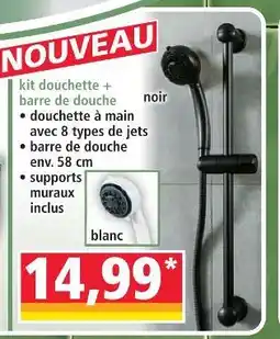Norma Kit douchette + barre douche offre