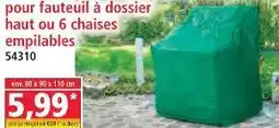 Norma Résistante aux uv housse de protection pour mobilier de jardin offre