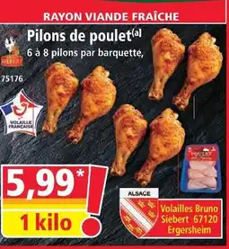 Norma Siebert pilons de poulet offre