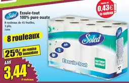 Norma Soled essuie-tout 100% pure ouate offre