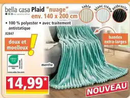 Norma Bella casa plaid nuage offre