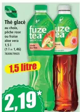 Norma Fuze tea thé glacé offre