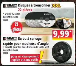 Norma Kraft disques à tronçonner xxl offre