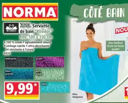 Norma Xxl serviette de bain rhodos offre
