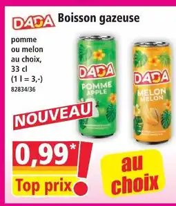 Norma Dada boisson gazeuse offre