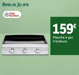E.Leclerc Jardi Plancha à gaz 3 brûleurs offre
