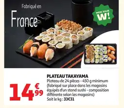 Auchan Plateau takayama offre