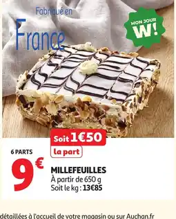 Auchan Millefeuilles offre