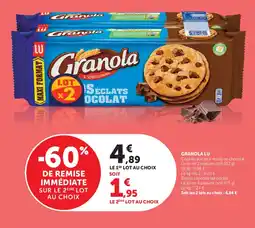 Super U LU Granola offre