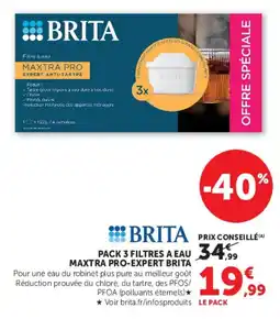 Super U BRITA MAXTRA PRO-EXPERT offre