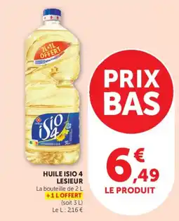 Super U Lesieur Huile ISIO 4 offre