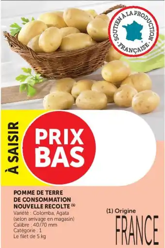 Super U POMME DE TERRE offre