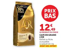 Super U L'OR ABSOLU offre