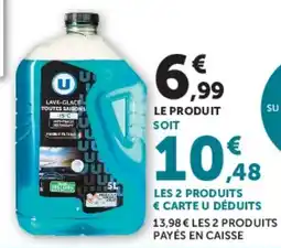 Super U U Lave-Glace Toutes Saisons offre