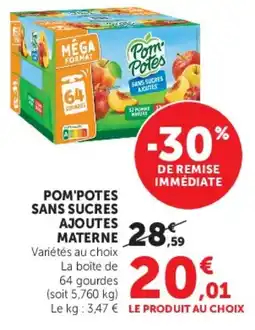 Super U Pom'Potes offre