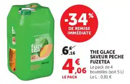 Super U fuze tea offre