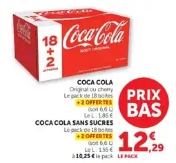 Super U Coca-Cola offre
