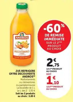 Super U ANDROS Jus offre