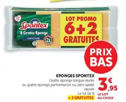 Super U Spontex Eponges offre