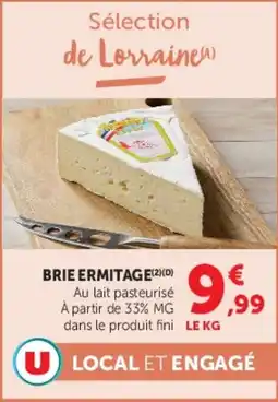 Super U BRIE ERMITAGE offre