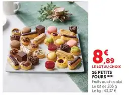 Super U PETITS FOURS offre