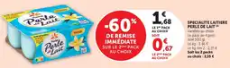 Hyper U Yoplait Perle de Lait offre