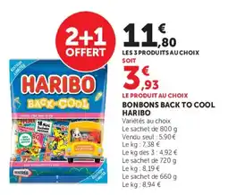 Hyper U HARIBO Bonbons Back to Cool offre