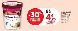 Hyper U Haagen-Dazs Creme Glacee offre