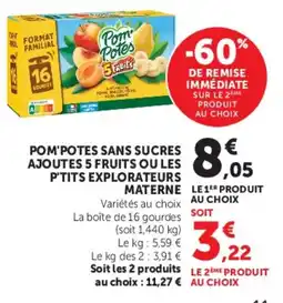 Hyper U Pom'Potes offre