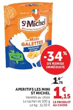 Hyper U St Michel Les Mini Galettes offre