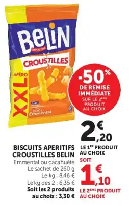 Hyper U Belin Croustilles offre