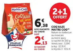 Hyper U CoQ'Ailes Maître Coq offre