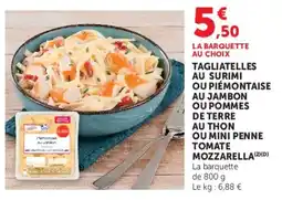 Hyper U Tagliatelles au surimi offre