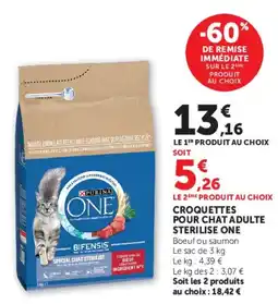 Hyper U Purina One offre