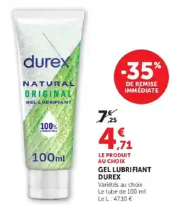Hyper U Durex Gel lubrifiant offre