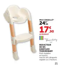 Hyper U Thermobaby Reducteur de WC Kiddyloo offre