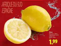Lidl Citron offre