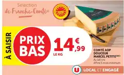 Hyper U COMTÉ AOP DOUCEUR MARCEL PETITE offre