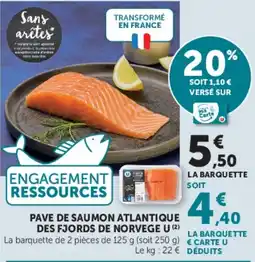 Hyper U Pave de saumon atlantique offre