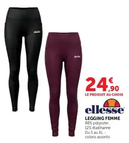 Hyper U ellesse LEGGING FEMME offre