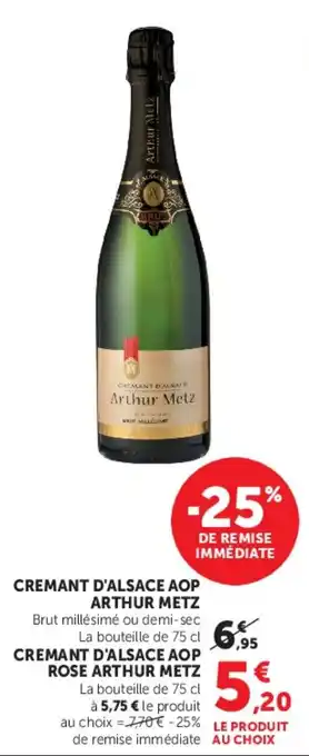 Arthur Metz Cremant d'Alsace AOP