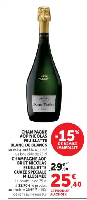 NICOLAS FEUILLATTE CHAMPAGNE
