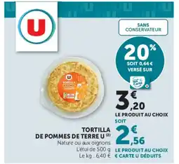 U Express TORTILLA U offre